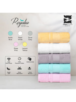 Super soft & Extra absorbant Regalia 600GSM Adult Regular Bath Towel-59x30In