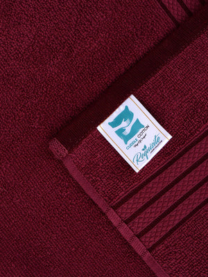 Cuddle Cotton Merlot Red Cotton Hand Towel