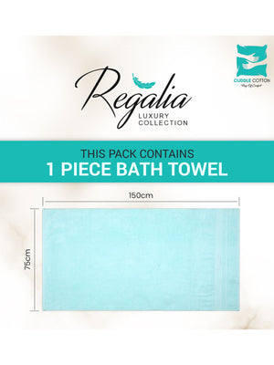 Anti Microable Regalia 600GSM Super Soft Adult Regular Bath Towel-59x30In