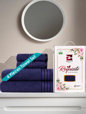 Pack Of 4 Cotton Towel
