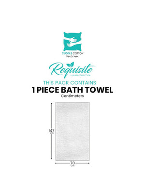 Anti Microable Regalia 400GSM Super Soft Adult Regular Bath Towel-58x28In